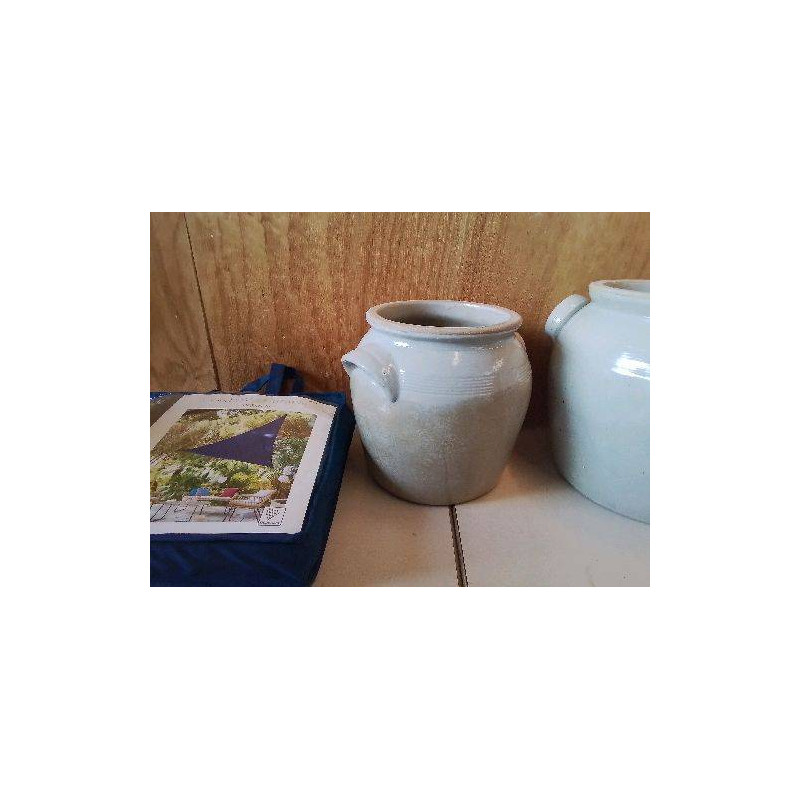 SALLOIR EN GRES EMAILLÉ