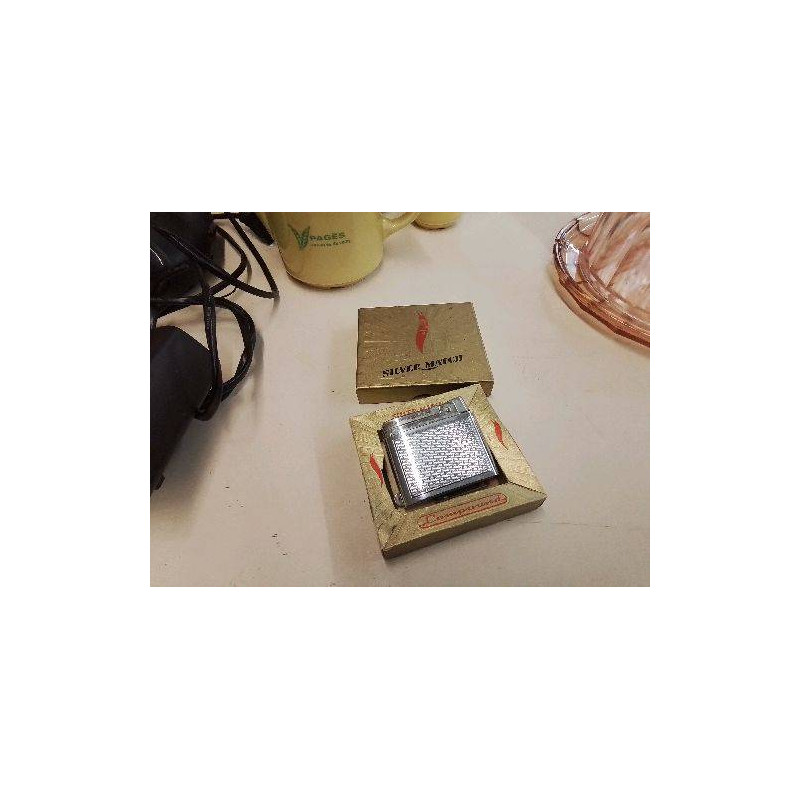 BRIQUET SILVER MATCH