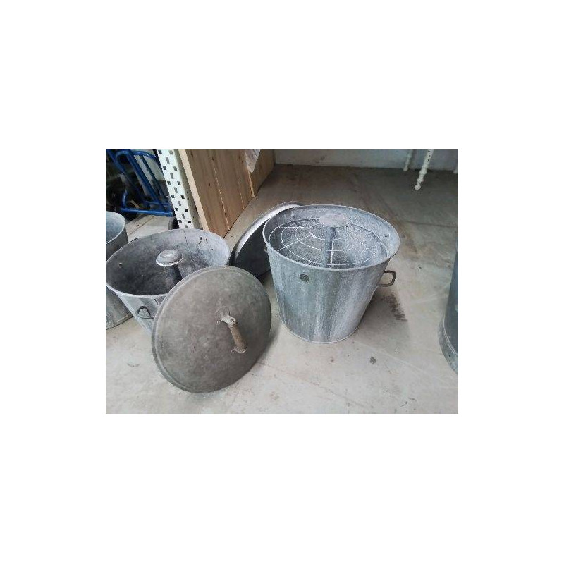 GRANDE LESSIVEUSE EN ACIER GALVANISÉ N’4