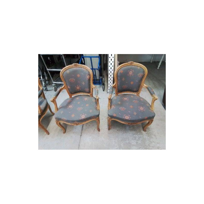 FAUTEUIL STYLE LOUIS XV