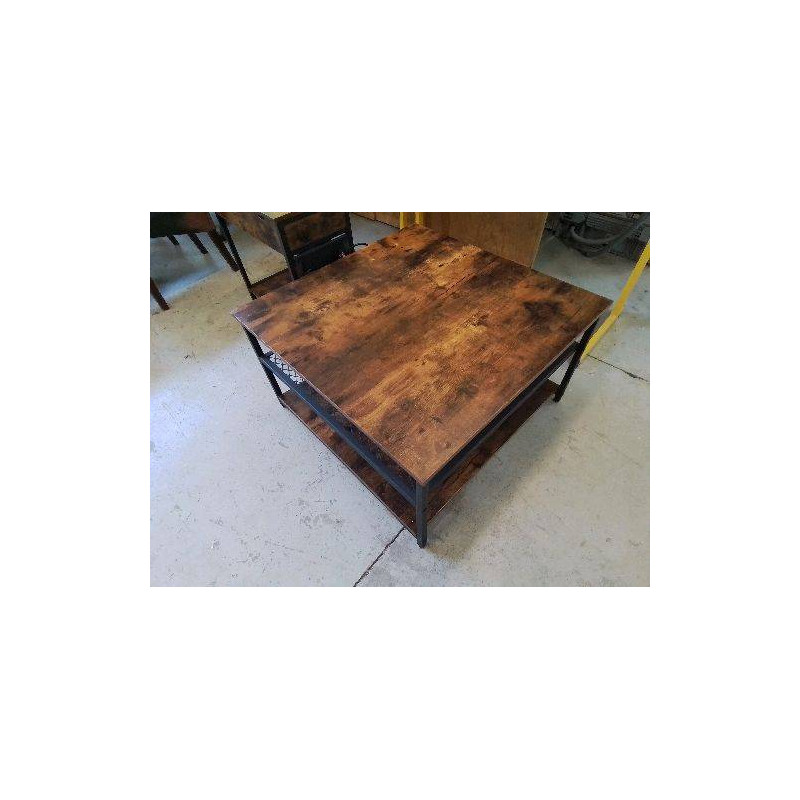 TABLE BASSE STYLE INDUSTRIEL 