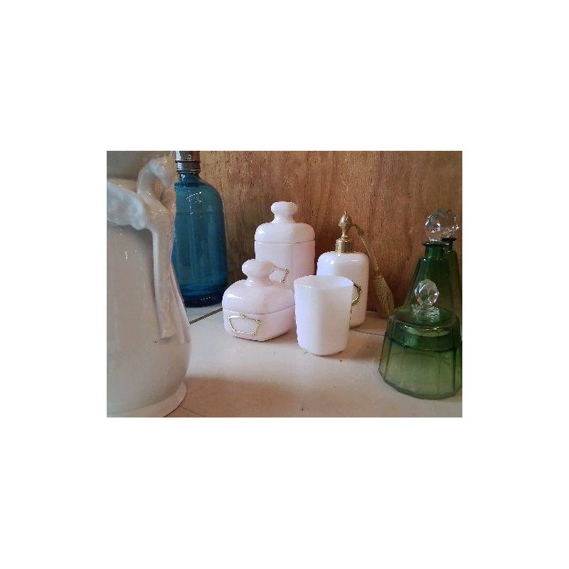 ENSEMBLE DE SALLE DE BAIN ROSE POUDRÉ