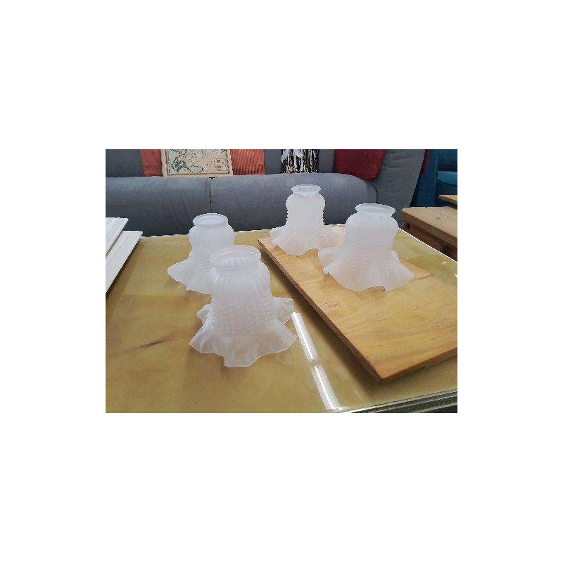 TULIPE EN VERRE DEPOLI