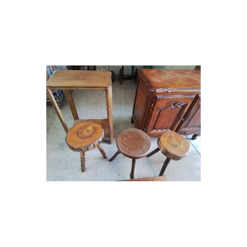 TABOURET BOIS 