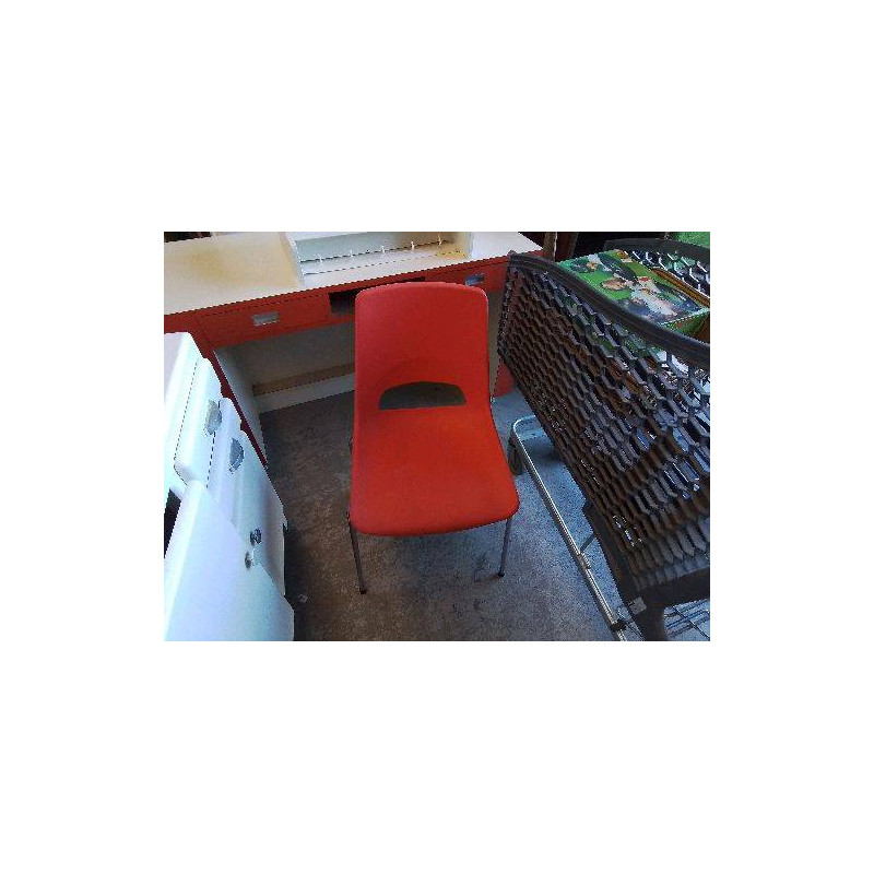 CHAISE ANNEE 80 ORANGE