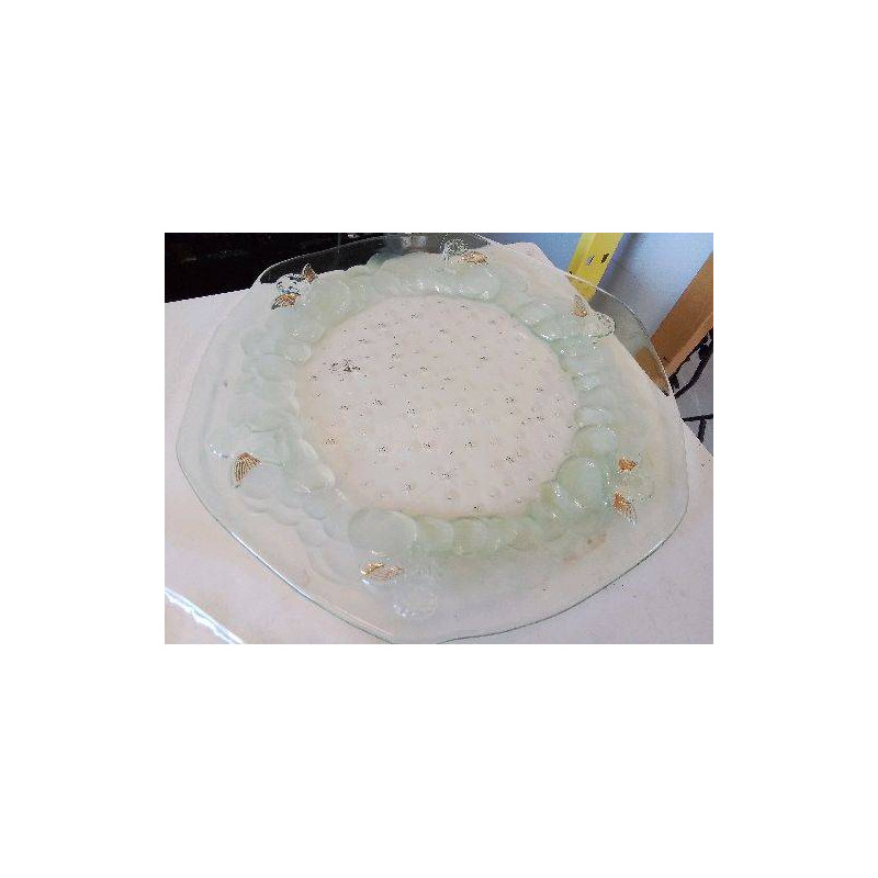 PLAT EN VERRE ANGE 