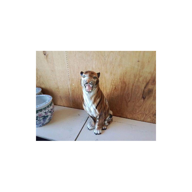 TIGRE EN CÉRAMIQUE 