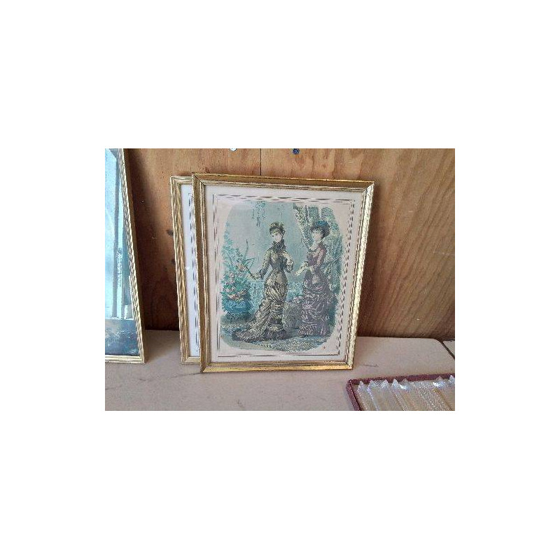 TABLEAU CADRE DORÉ 