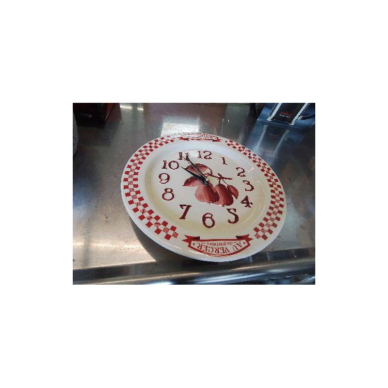 HORLOGE ASSIETTE