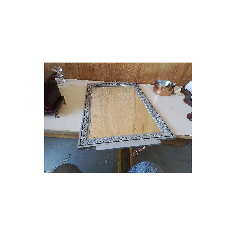 MIROIR BORDURE GRIS