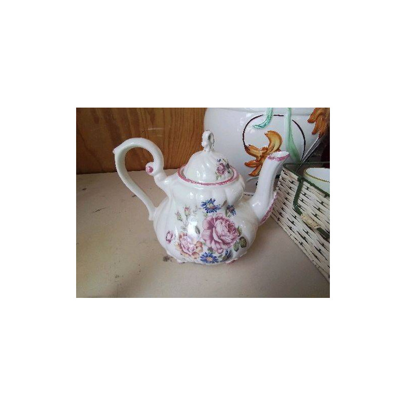THÉIÈRE MOTIF FLORAL 