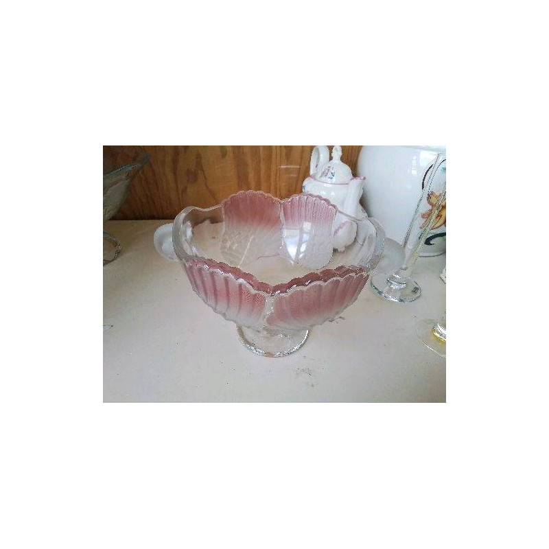 COUPE A FRUIT SIGNE ROSE 