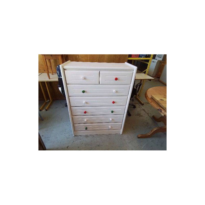 COMMODE BLANCHE 