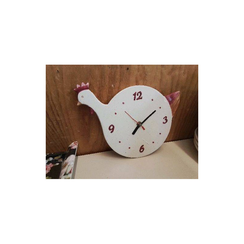 HORLOGE POULE 