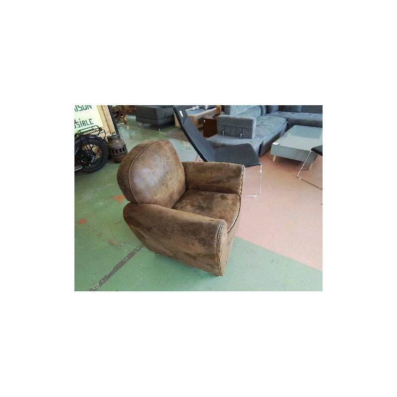 FAUTEUIL CLUB MARRON 