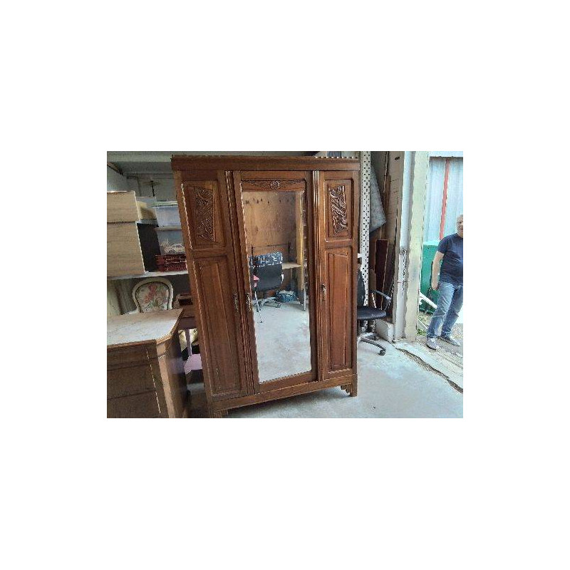 ARMOIRE ART DECO 3 PORTES