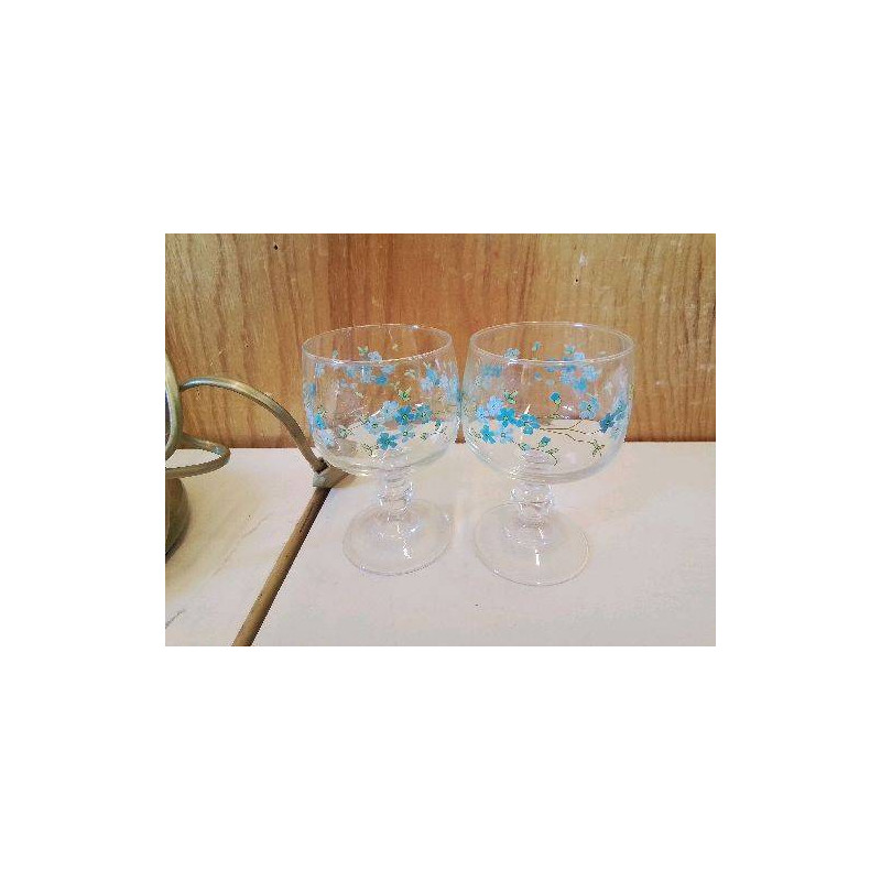 VERRE MYOSOTIS 