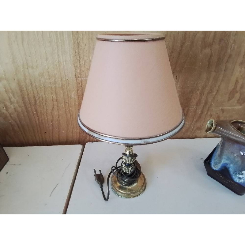 LAMPE PIED DORÉ 