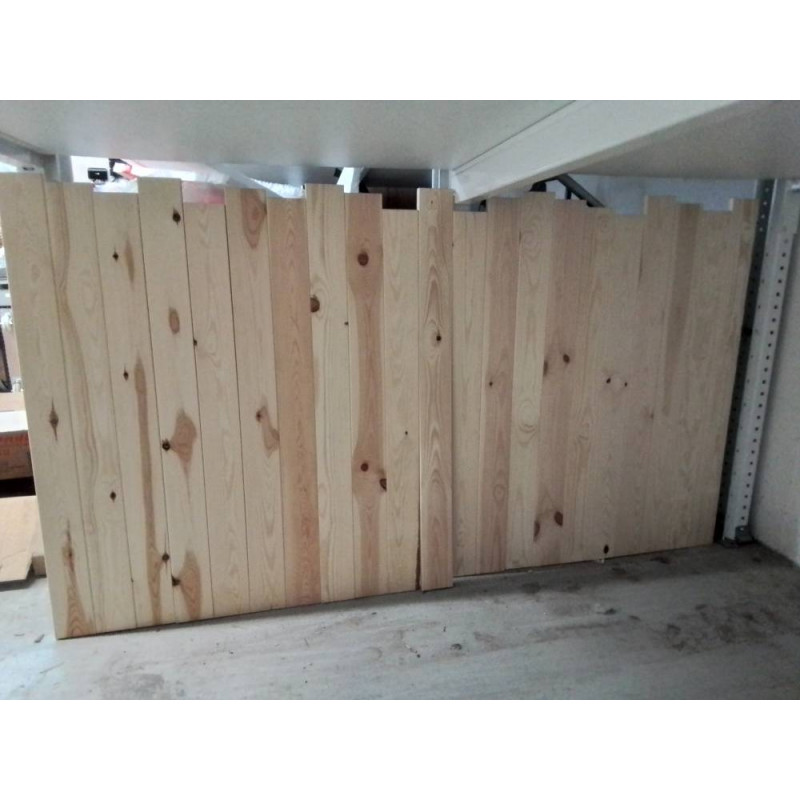 TÊTE DE LIT EN PIN MASSIF REF CAMLRFR20260183462270-A-221549-HJ