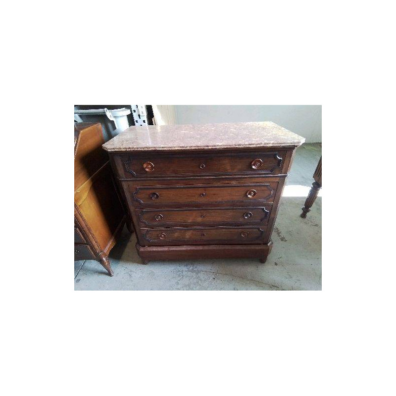 COMMODE DESSUS MARBRE