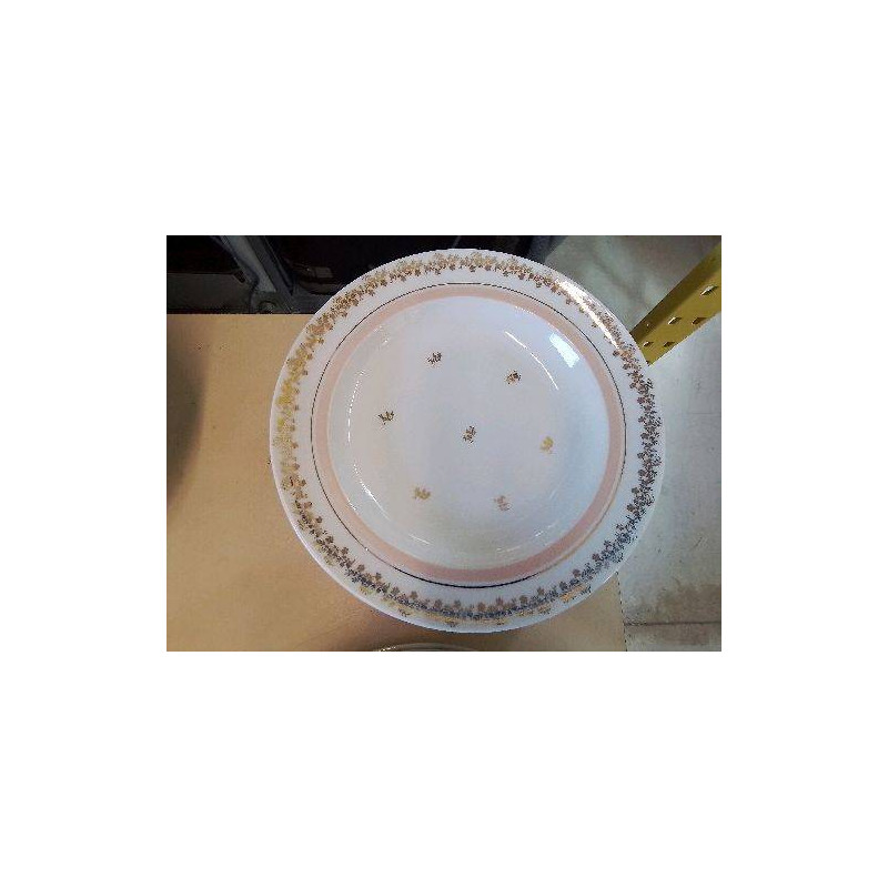 LOT DE 5 ASSIETTES EN PORCELAINE 