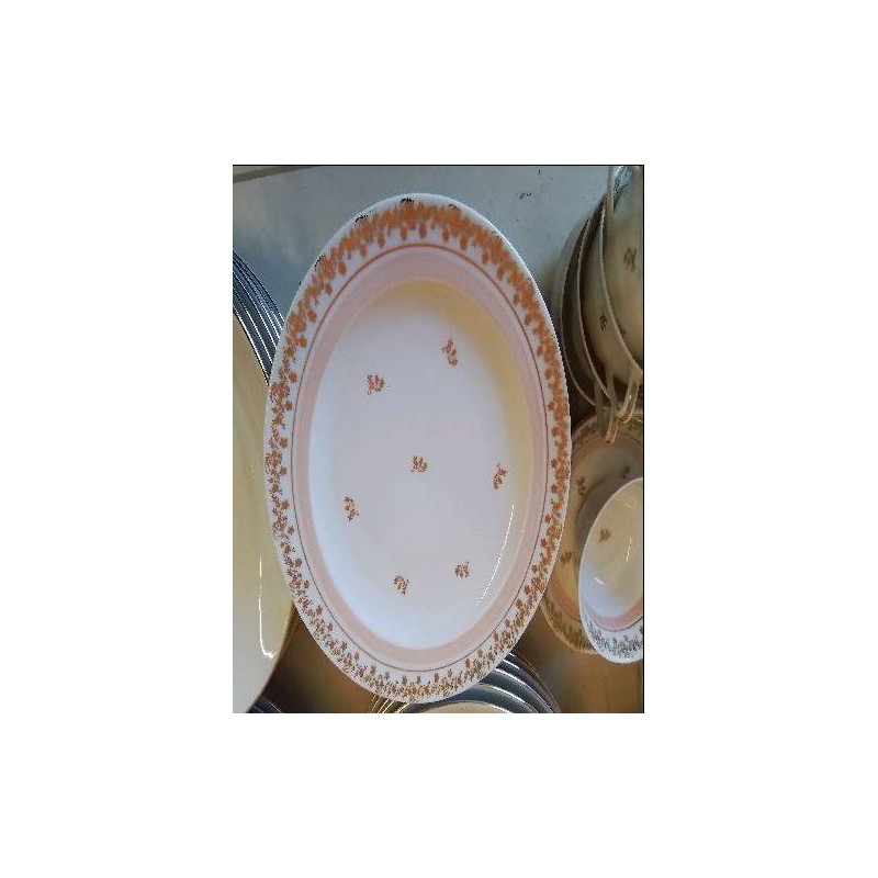 LOT DE 10 ASSIETTES A DESSERT