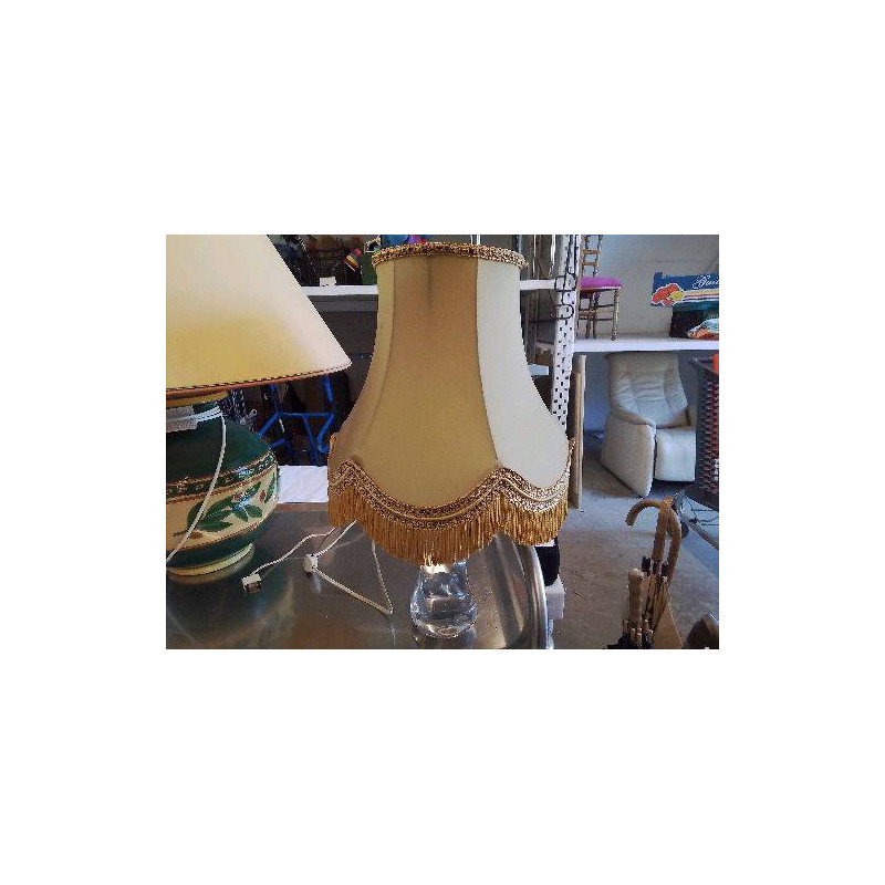 LAMPE PIED EN VERRE 