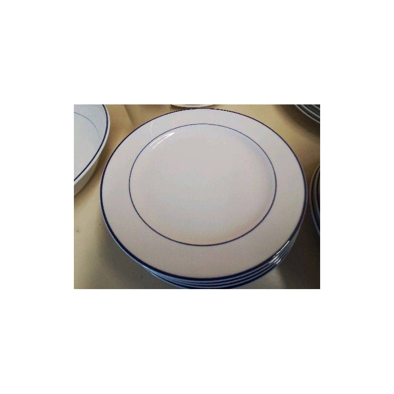 LOT DE 7 ASSIETTES A DESSERT