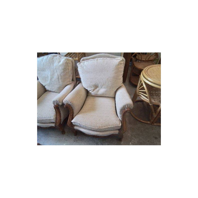 FAUTEUIL STYLE LOUIS XV