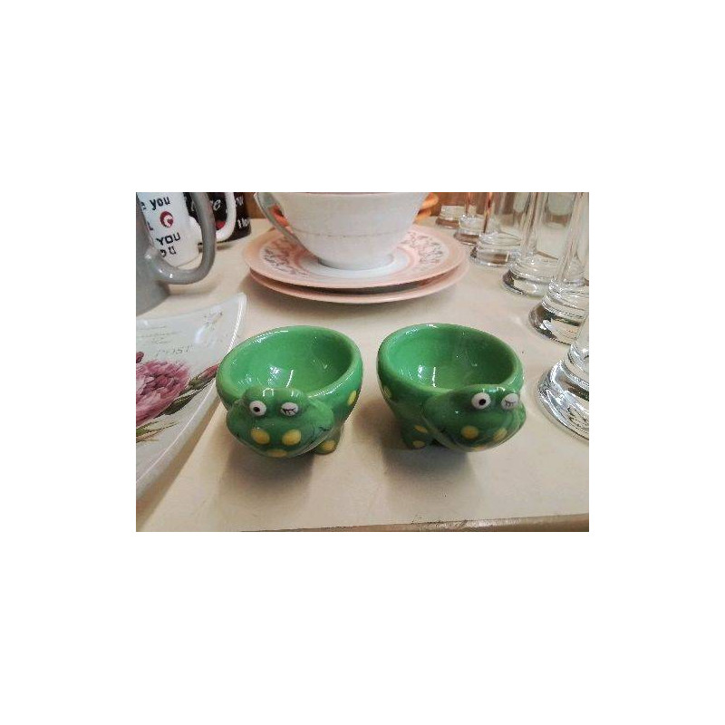 DUO COQUETIER GRENOUILLE 