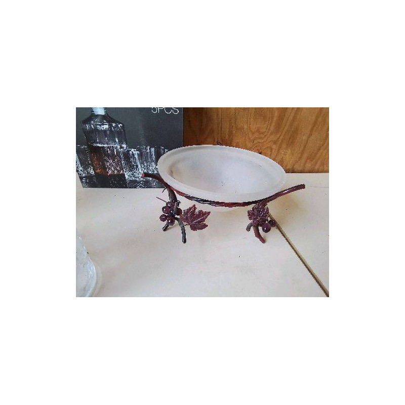 COUPE VERRE DEPOLI ART DECO