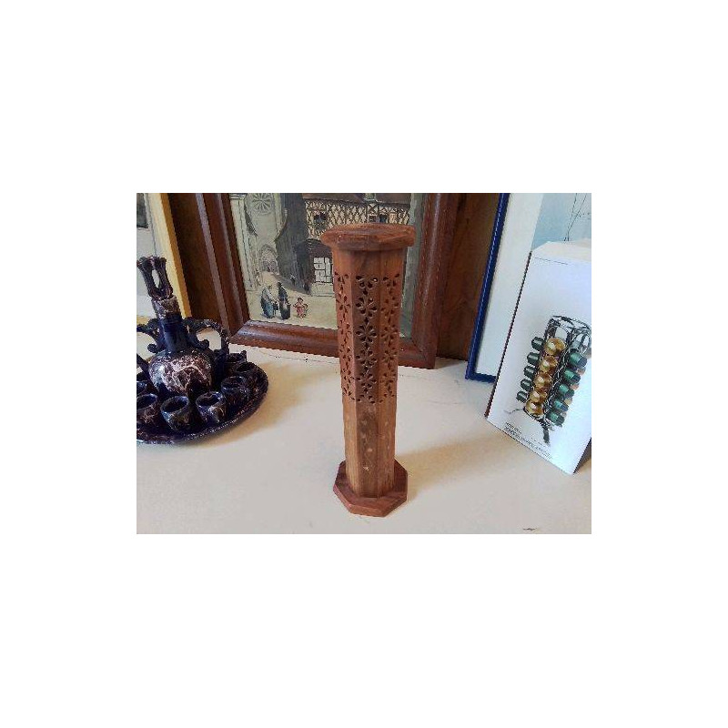 DIFUSEUR PORTE ENCENS EN BOIS 