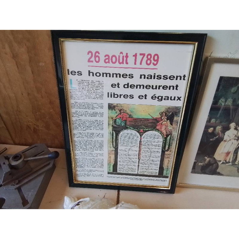 AFFICHE DU JOURNEL DU 26 AOÛT 1989