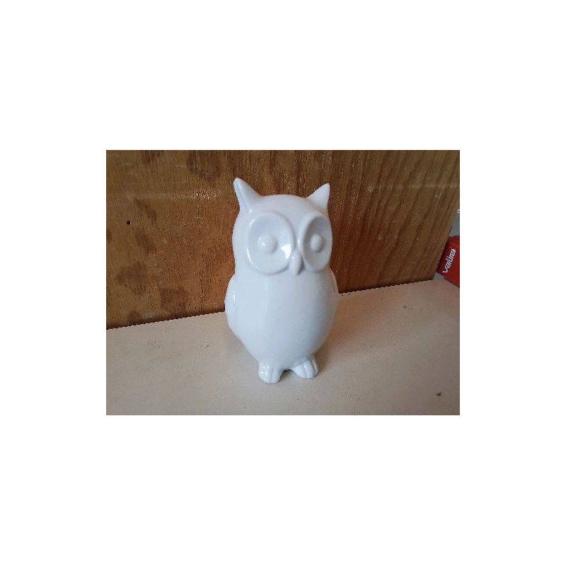 HIBOUX EN PORCELAINE 