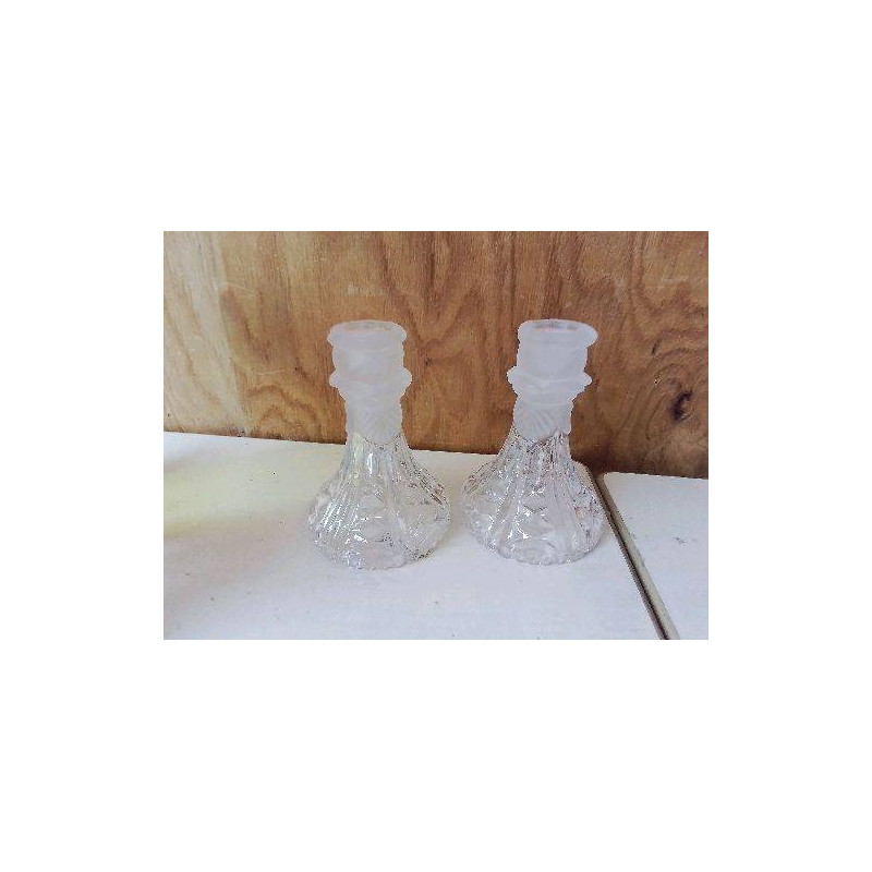 BOUGEOIR EN CRISTAL 