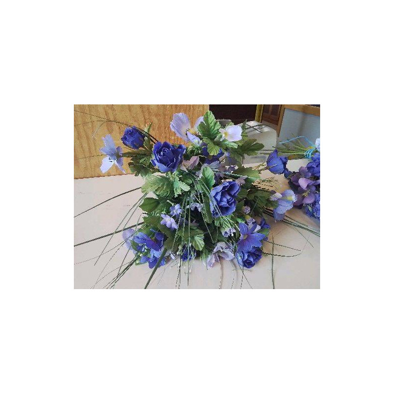 PETIT BOUQUET DE FLEURS SYNTHÉTIQUE 