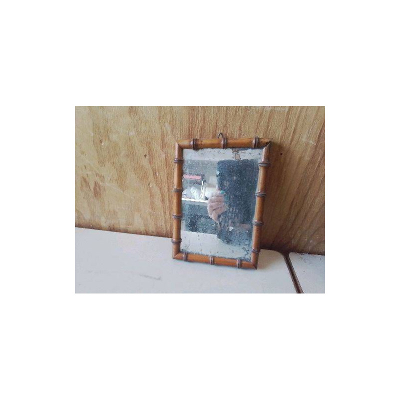 ANCIEN MIROIR BAMBOO 