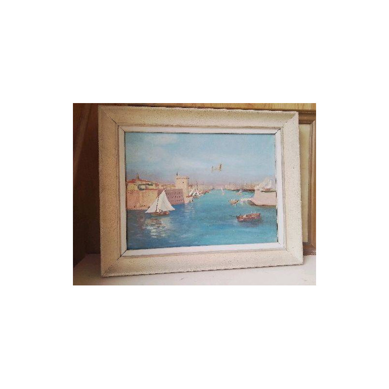PEITURE D’UN BORD DE MER