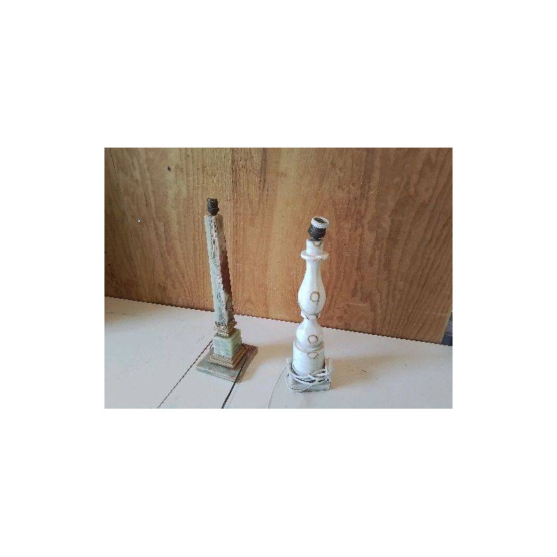 LAMPE PIED EN MARBRE 