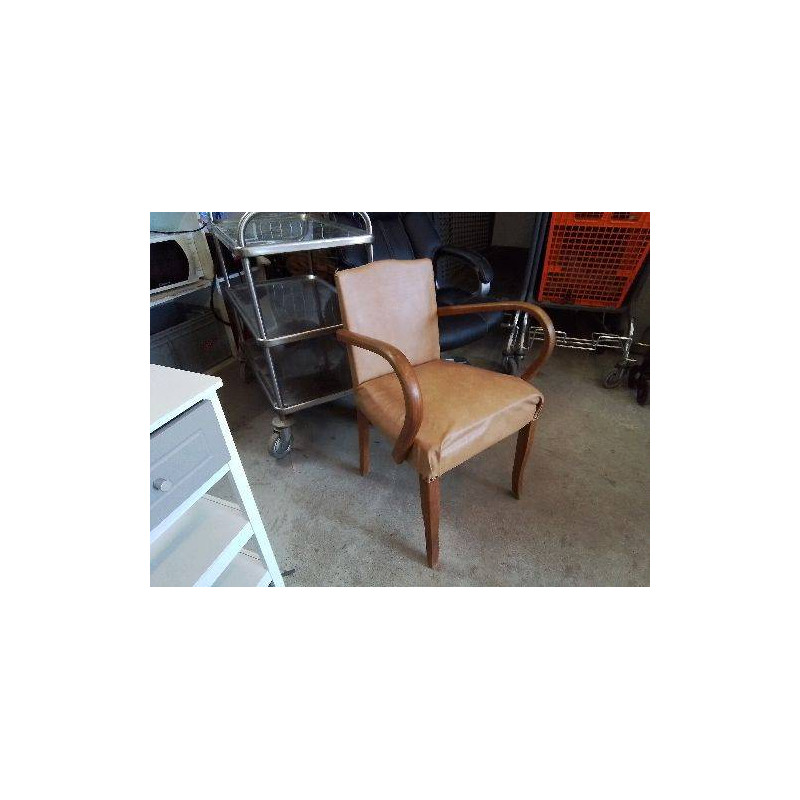FAUTEUIL BRIDGE SKY CARAMEL