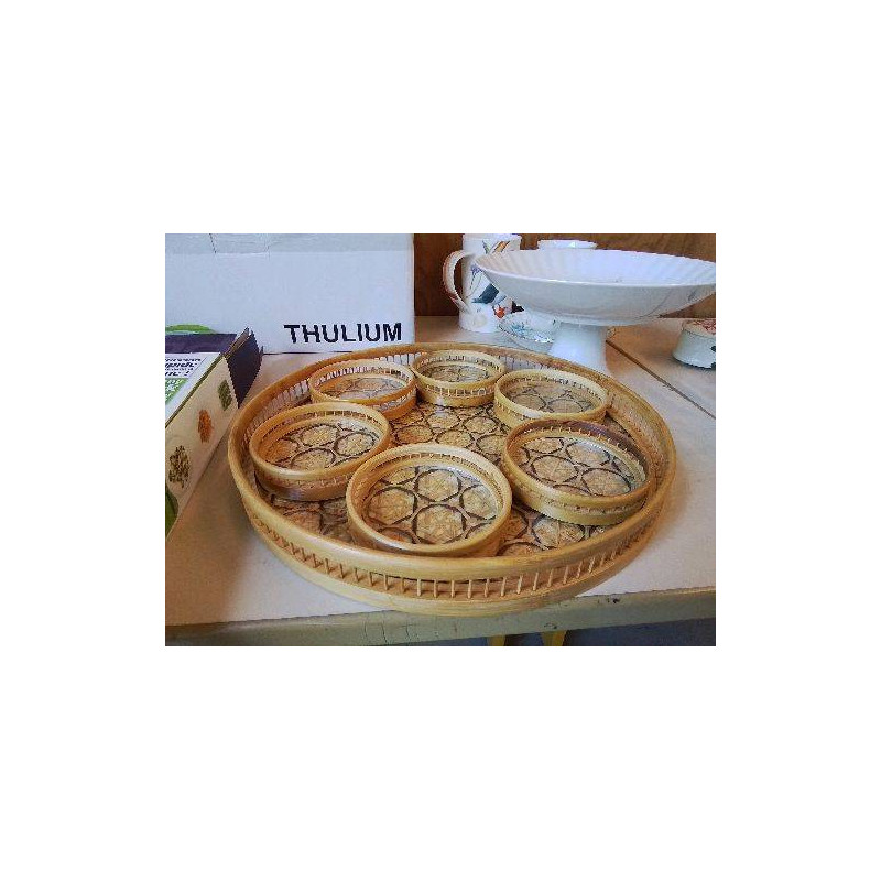 PLATEAU ROND BAMBOU 