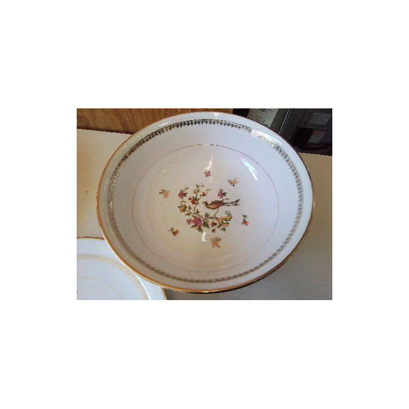 PLAT EN PORCELAINE DE LIMOGE