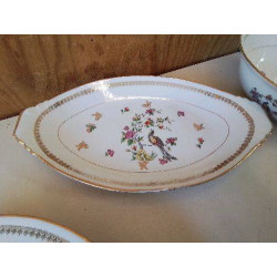 PLAT EN PORCELAINE DE LIMOGE