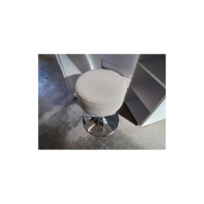 TABOURET DE CHAMBRE BLANC 