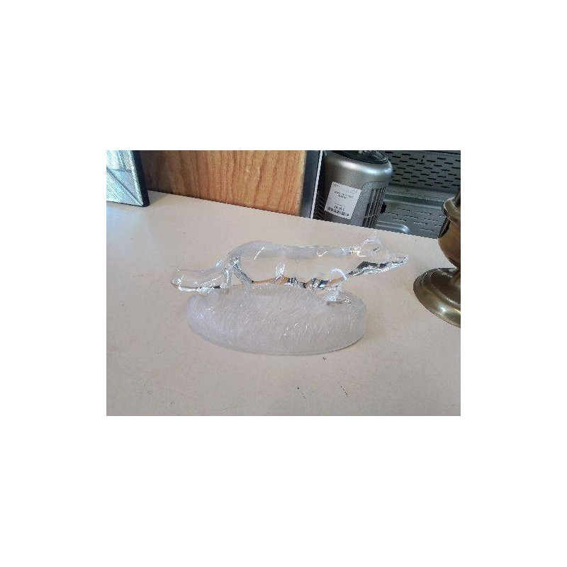 DECORATION EN VERRE RENARD 
