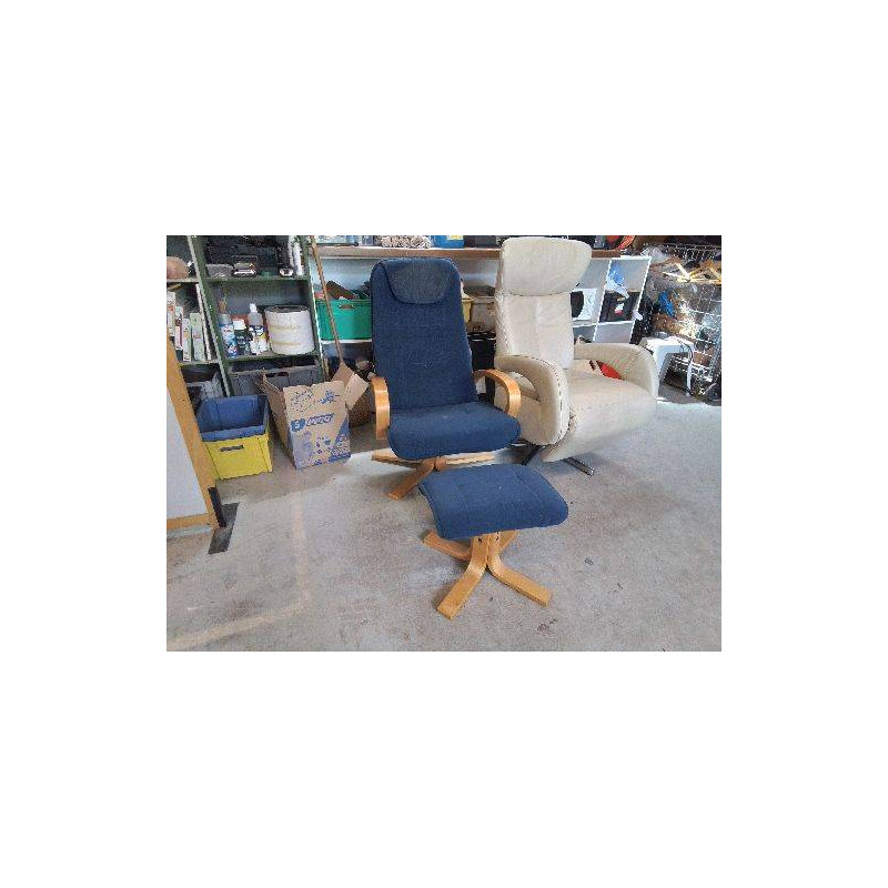 FAUTEUIL RELAX ET SON OTTOMAN