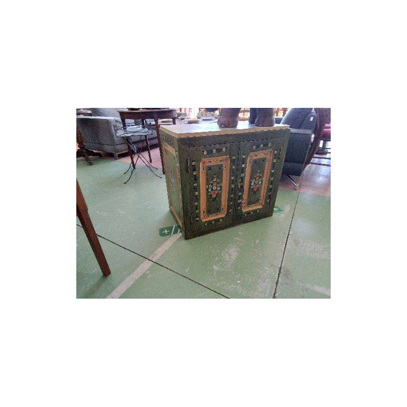 PETIT MEUBLE PLACARD DECOR FLEURI