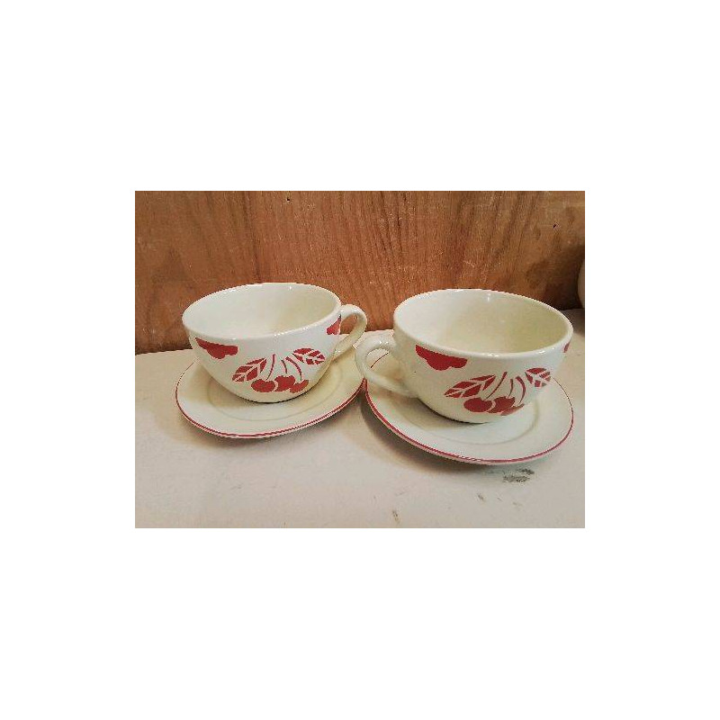 TASSE AVEC SOUCOUPE 
