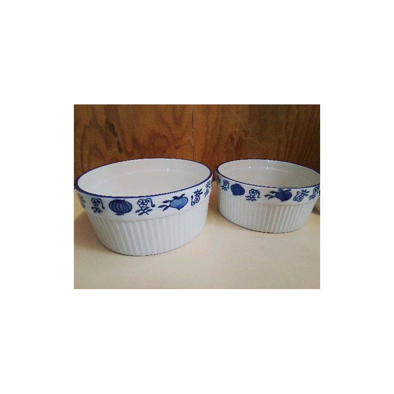PLAT SOUFLÉ EN PORCELAINE