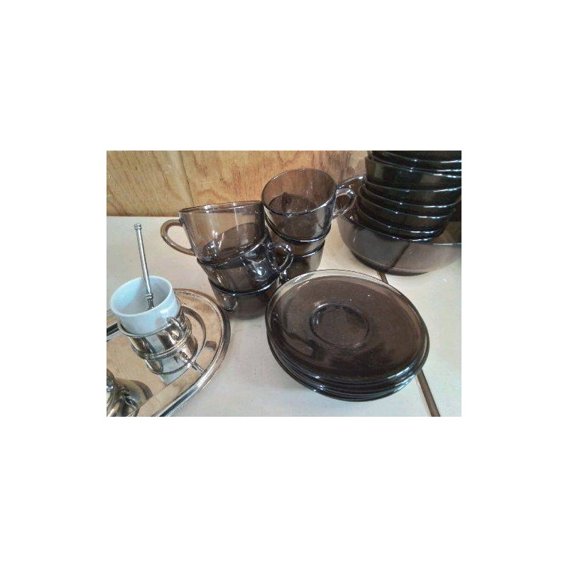LOT DE 6 TASSES A CAFE